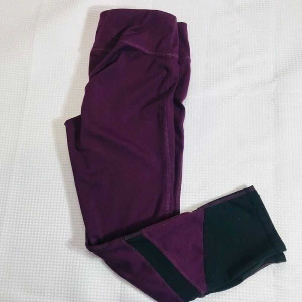 Gaiam purple Leggings size XS 0424A